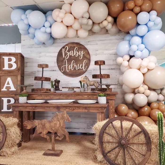 western themed baby shower for fall