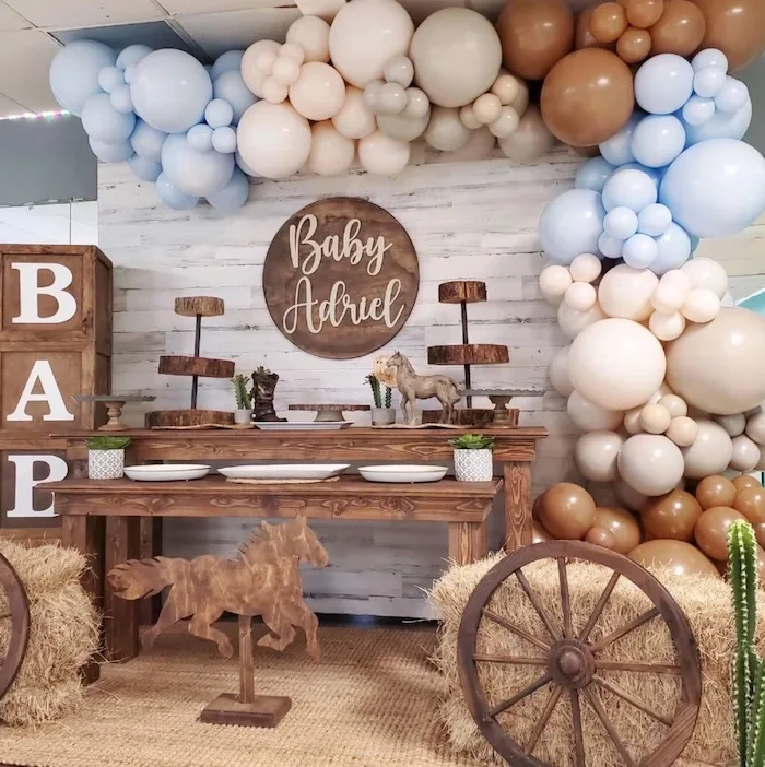 western themed baby shower for fall