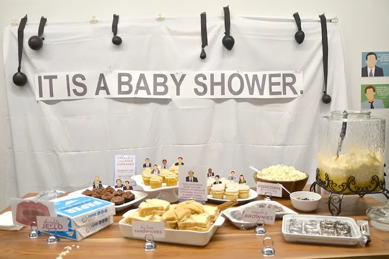 The Office themed baby shower