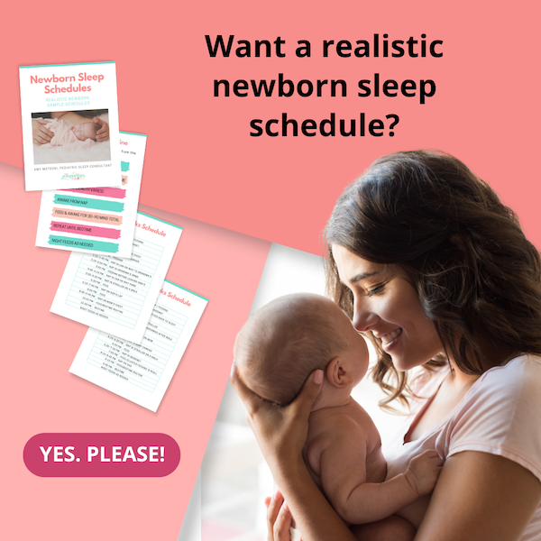 newborn sleep schedule opt-in
