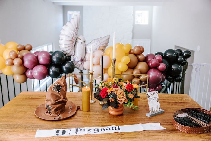 Harry Potter baby shower decorations