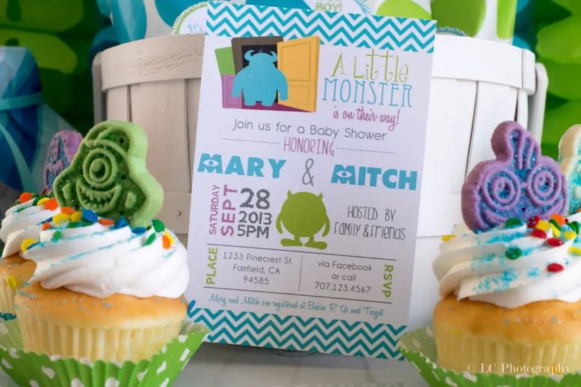 Monsters Inc. Baby shower ideas