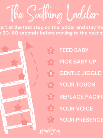 soothing ladder method graphic