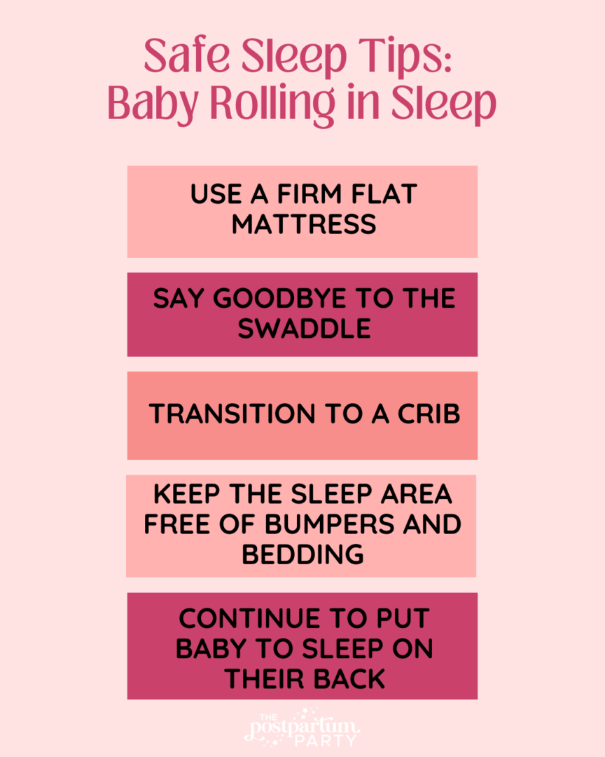 Baby Rolling Over In Sleep? (How to Keep them Safe)