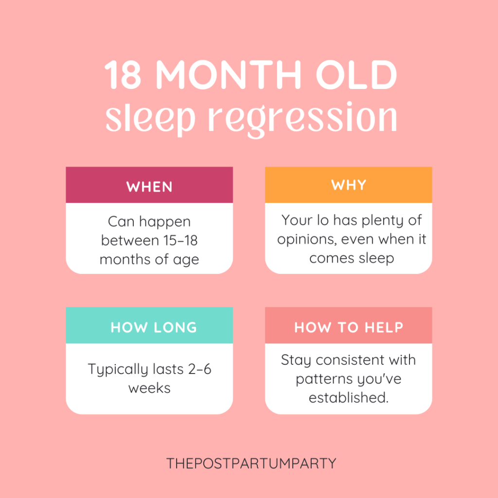 18 month old sleep regression