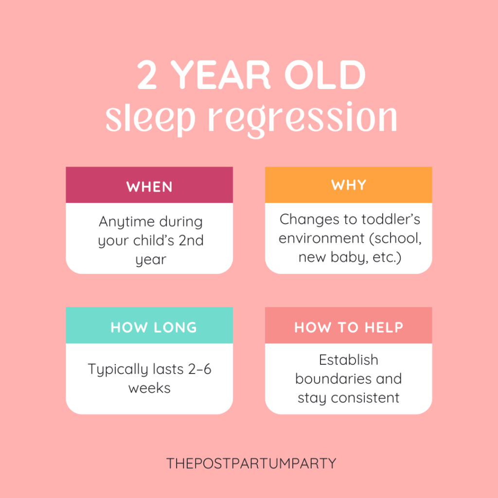 2 year old sleep regression