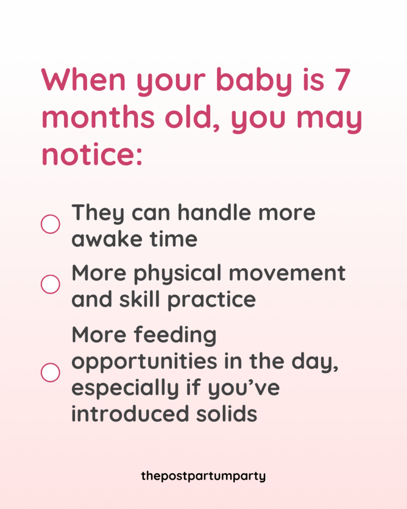 7 month old sleep expectations