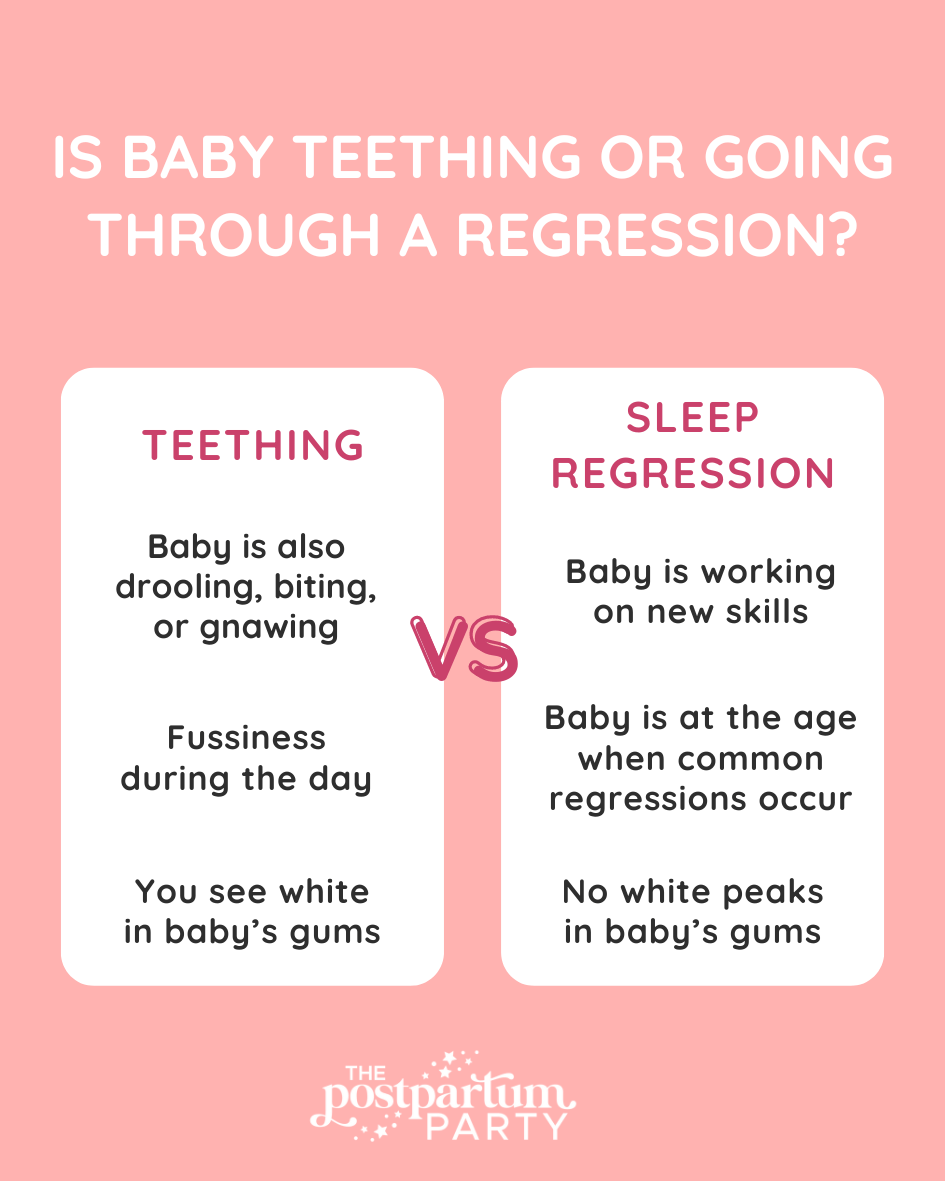 Is your Baby Teething or Going Through A Sleep Regression?
