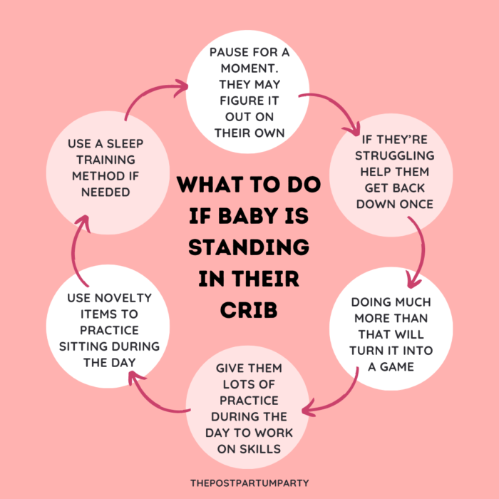 3 Tips When Your Baby is Standing in The Crib During Sleep Times