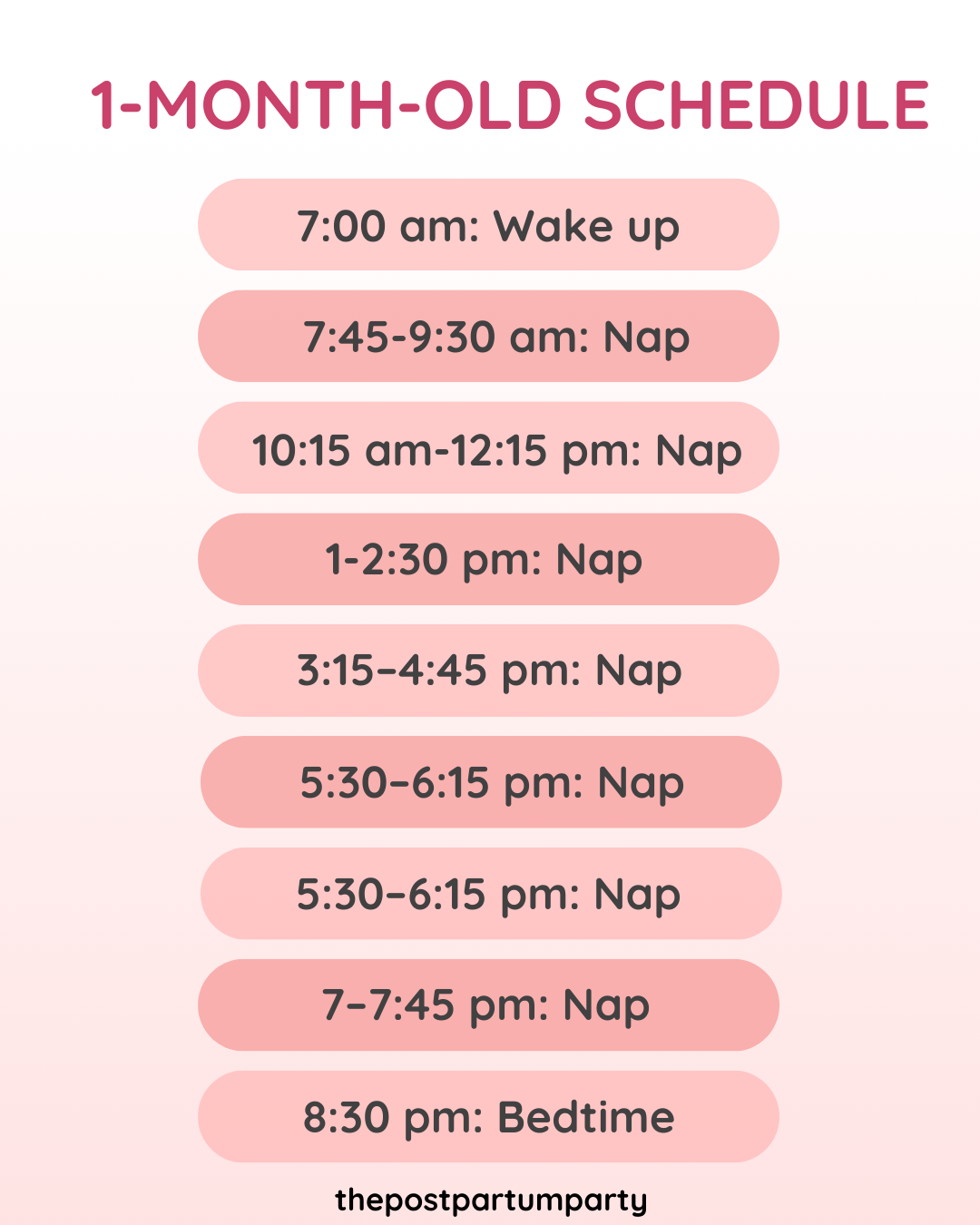 Newborn Sleep Schedule (First 12 Weeks) The Postpartum Party