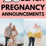 Beach pregnancy announcements